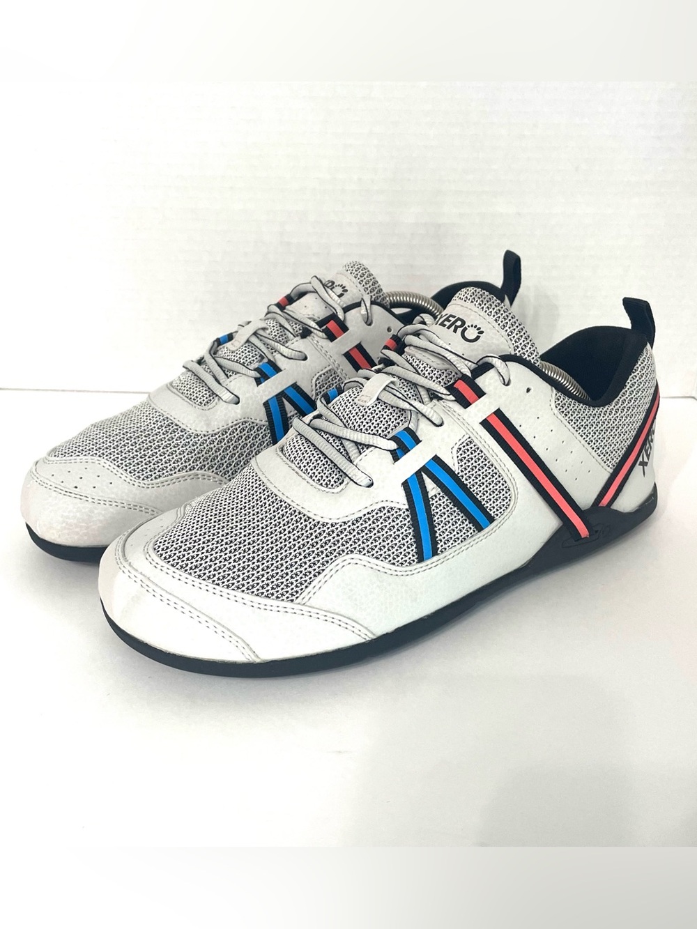 Xero Prio Shoes Mens Size 10 Light Gray Minimalist Barefoot Sneaker Running